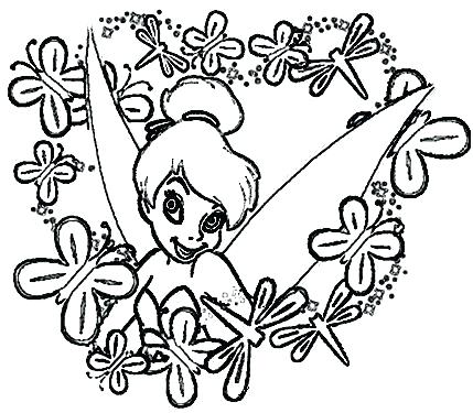 429x375 Tinkerbell Printable Coloring Pages Bell Coloring Pages Coloring