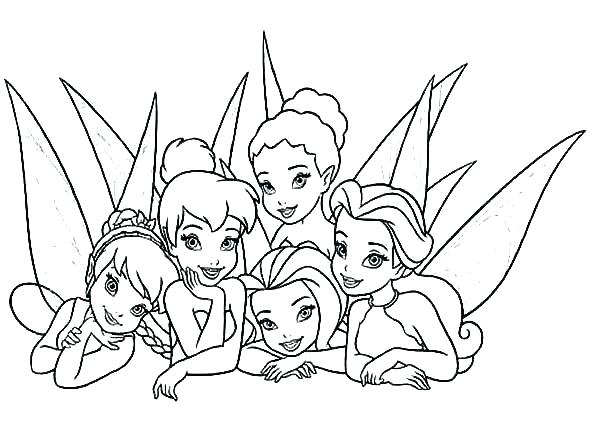 600x447 Coloring Pages For Kids A Free Pages Tinkerbell Colouring Book Pdf