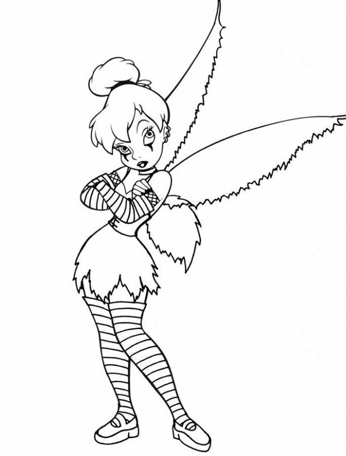 Tinklebell Coloring Pages