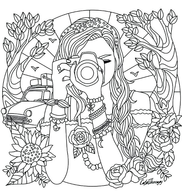 640x675 Coloring Pages For Girls Grade Colouring Tiny Page Image