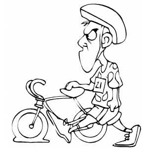300x300 Flat Tire Coloring Sheet