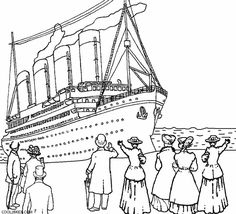236x214 Titanic Coloring Pages Coloring Pages Titanic