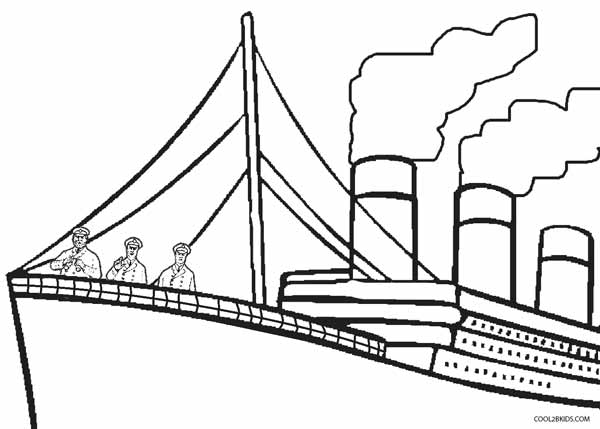 600x429 Printable Titanic Coloring Pages For Kids Cool2bkids