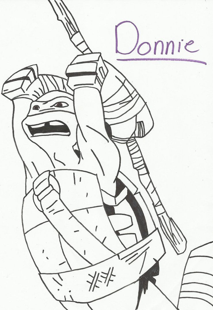 740x1079 Tmnt Coloring Page 1 By Ali Vega