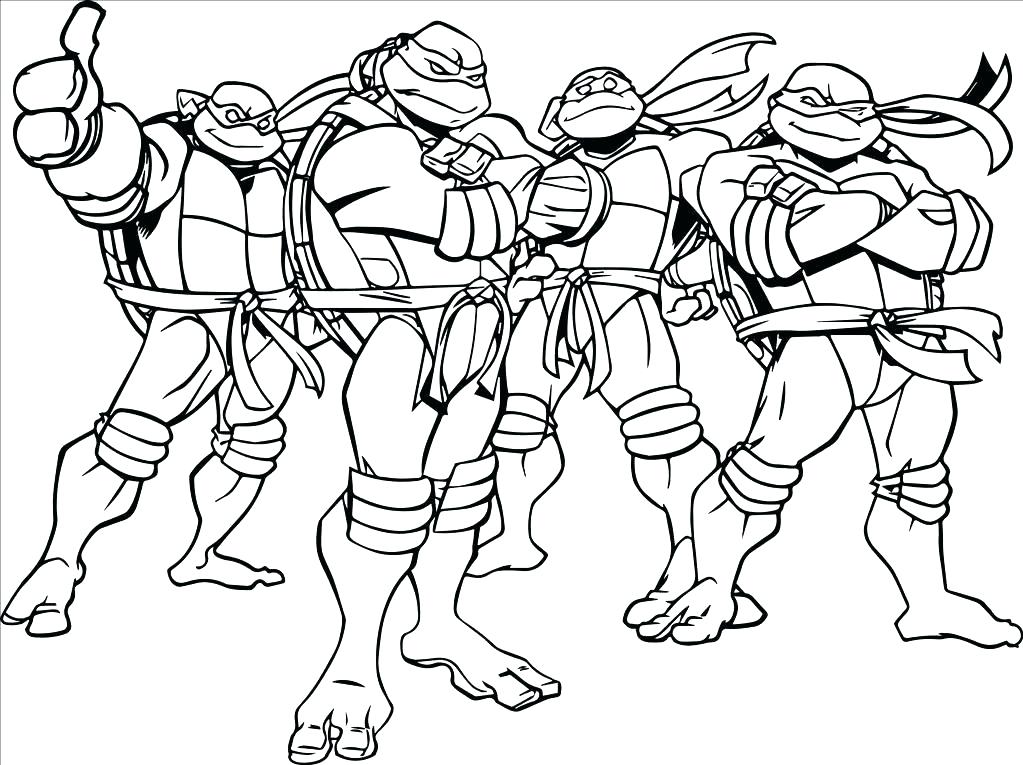 1023x765 Ninja Turtle Coloring Picture Ninja Turtle Coloring Pages Ninja