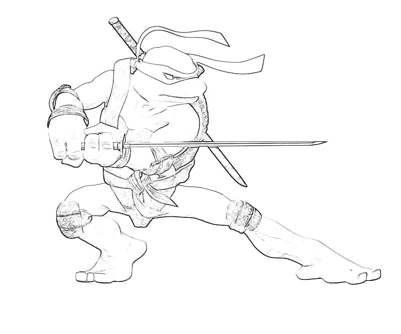 800x667 Tmnt Coloring Pages Printable