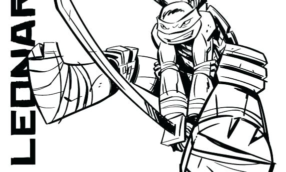 572x345 Ninja Turtle Color Pages Ninja Turtles Coloring Pages Teenage