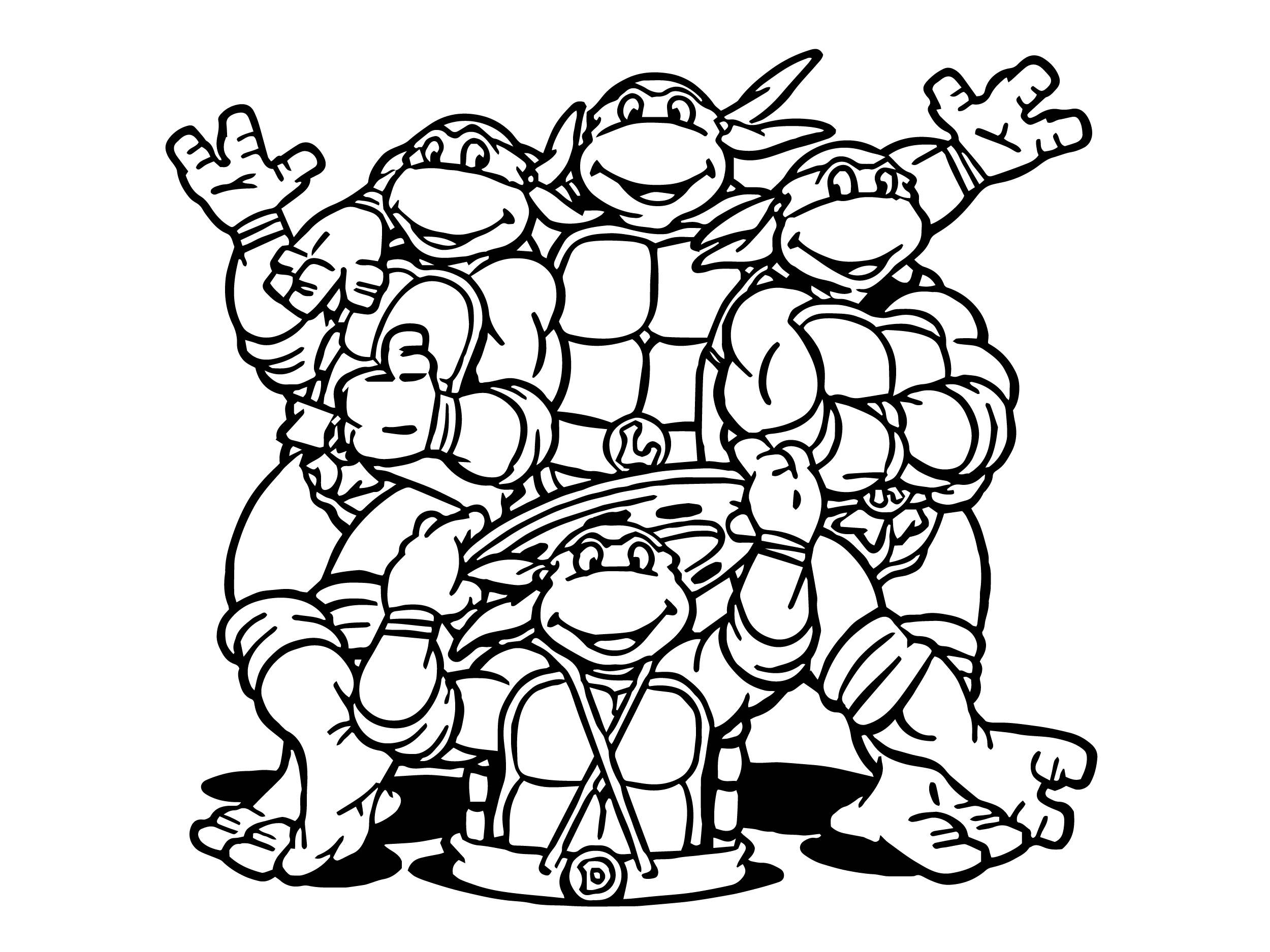 2500x1875 New Michelangelo Tmnt Sketch By Robertatkins