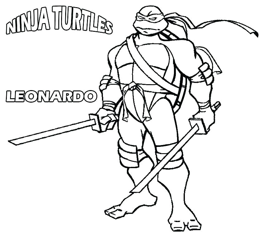 850x760 Ninja Turtle Coloring Pages As Well As Teenage Mutant Ninja
