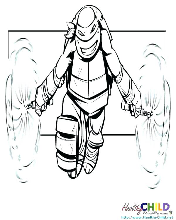 600x750 Ninja Turtle Coloring Pages Ninja Turtle Coloring Pages Teenage