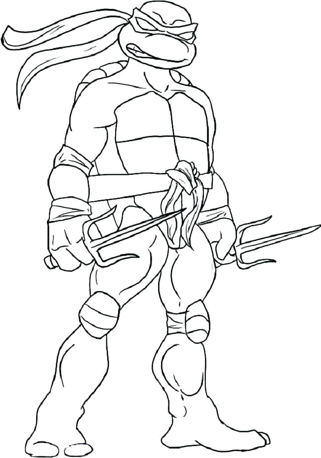 650x927 Michelangelo Ninja Turtle Coloring Page Teenage Mutant Ninja
