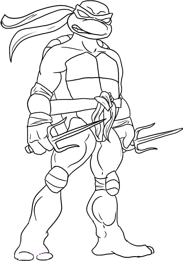 600x856 Teenage Mutant Ninja Turtles Coloring Pages