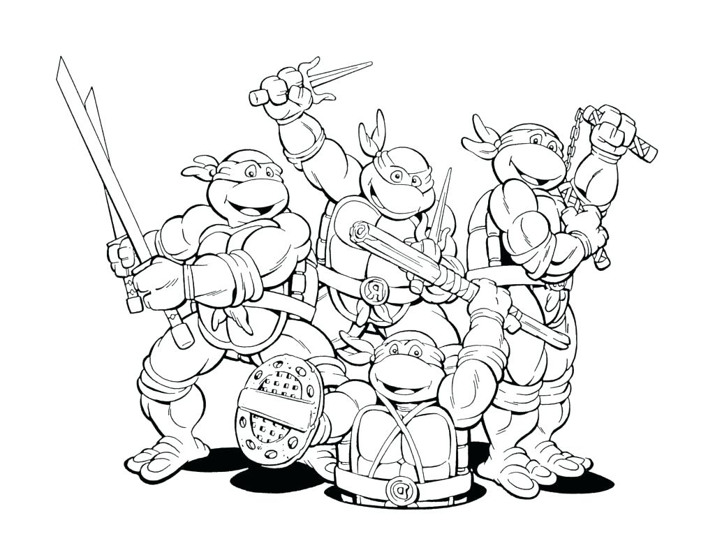 1024x765 Raphael Ninja Turtle Color Page Kids Coloring Ninja Turtles