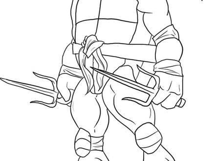 440x330 28 Ninja Turtles Free Printable Coloring Pages, Tmnt Raphael