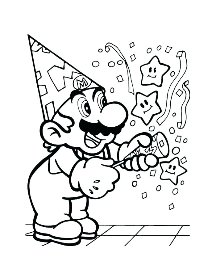 Toad Coloring Pages