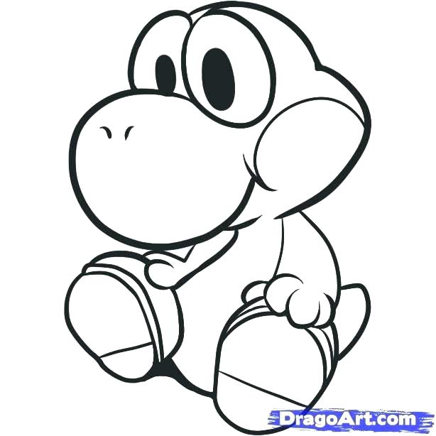 Toad Mario Coloring Pages