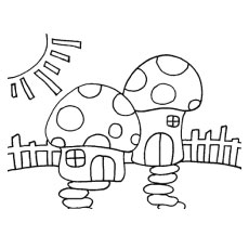 230x230 Top 25 Free Pritable Mushroom Coloring Pages Online