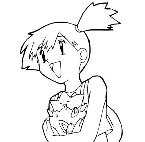 474x464 Pokemon Coloring Pages Misty ~