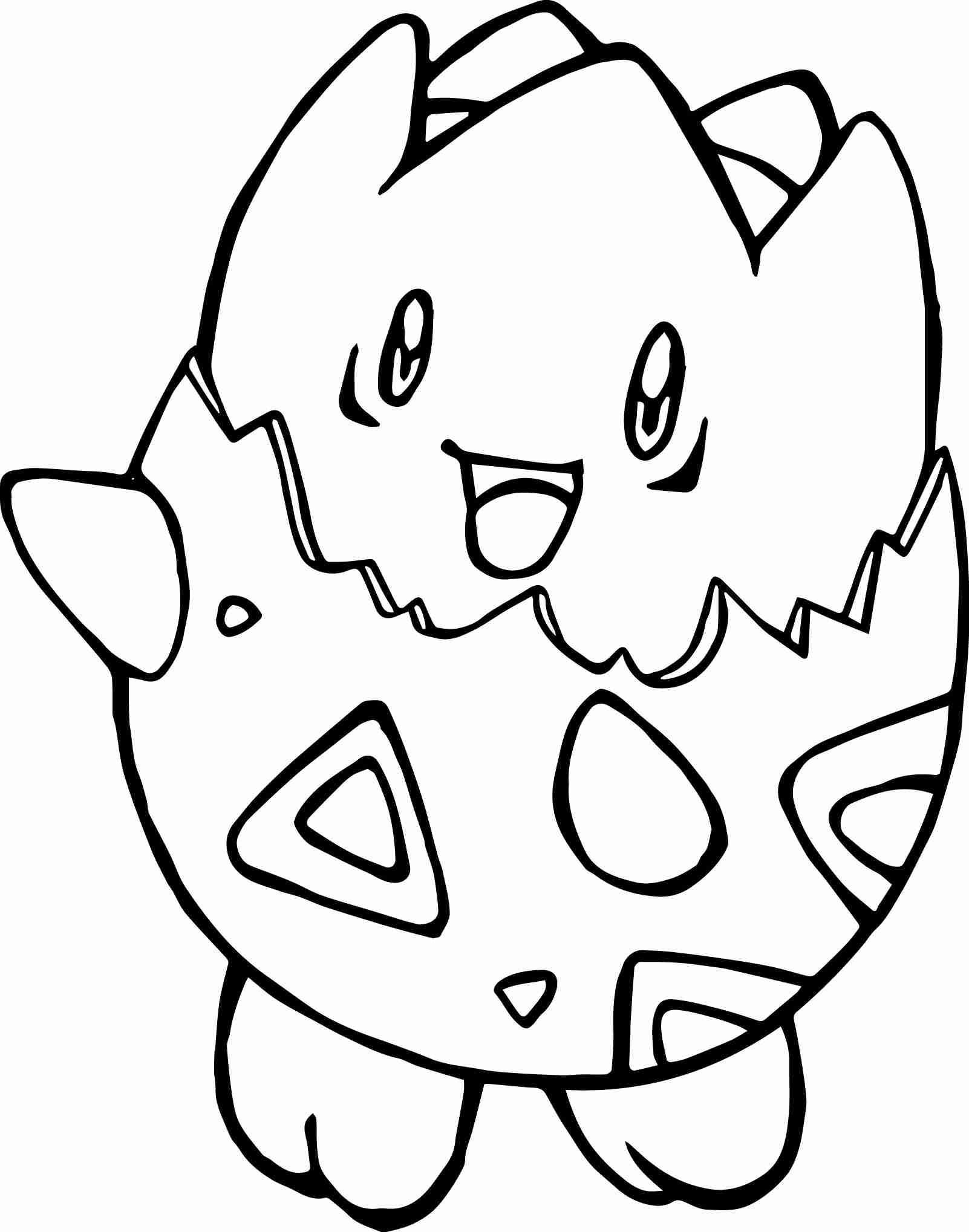 1602x2038 Togepi Coloring Page Throughout Pages Creativemov And Pokemon