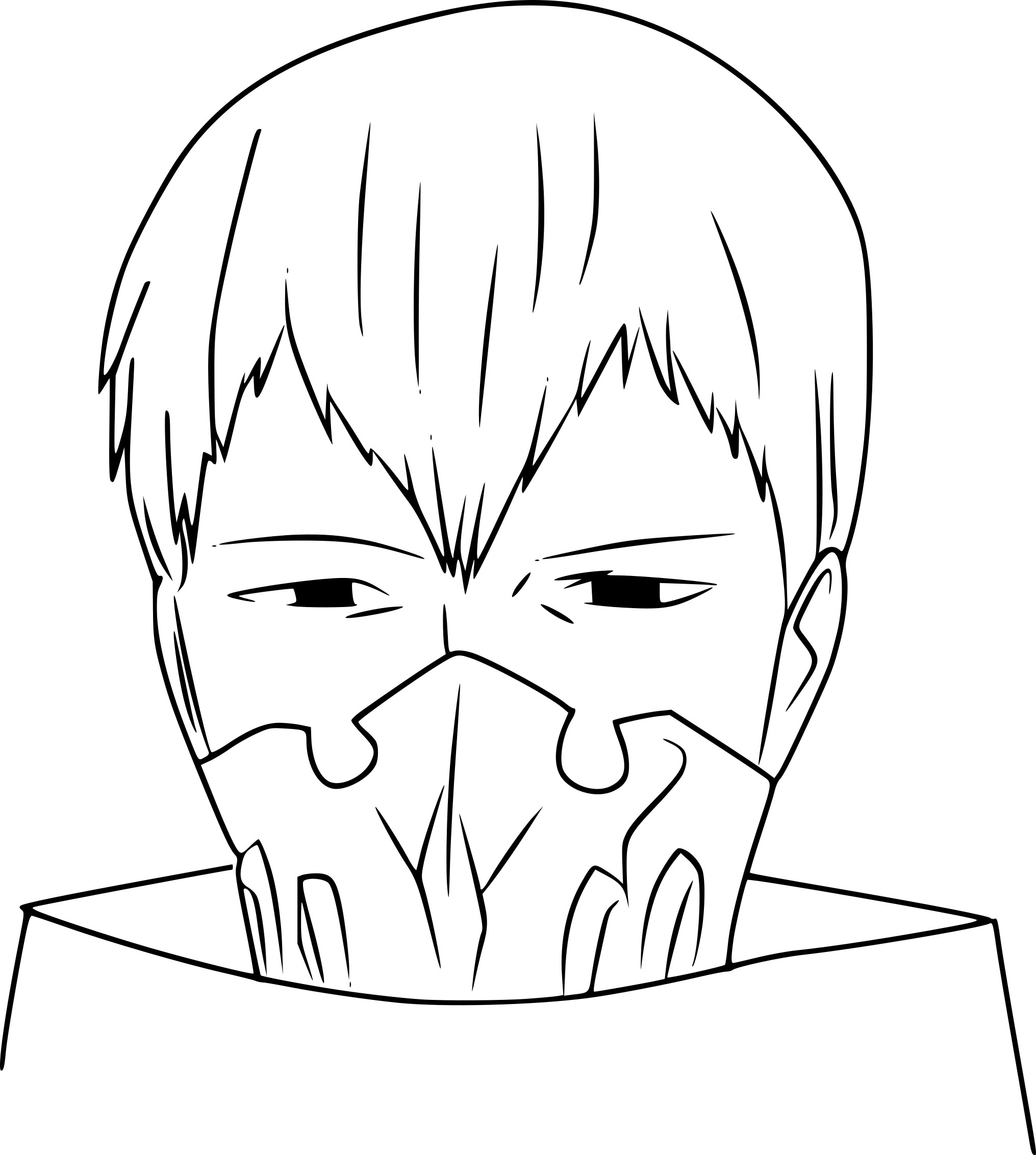 2031x2264 Terrific Tokyo Ghoul Coloring Pages 20 Pictures Free Coloring