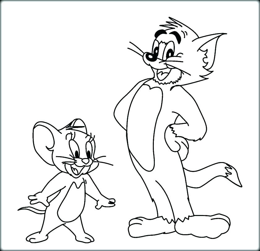 840x810 Tom And Jerry Coloring Pages Tom Coloring Pages 1 Tom And Jerry