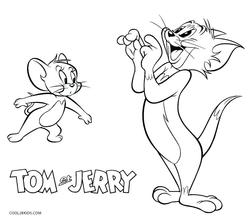 850x743 Free Printable Tom And Coloring Pages For Kids Tom And Coloring