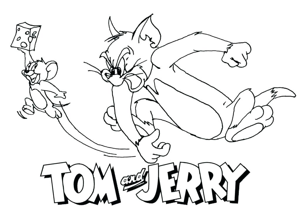 1024x724 Tom Jerry Coloring Pages Free Tom Coloring Page Tom