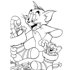 230x230 Top 10 Free Printable Tom And Jerry Coloring Pages Online
