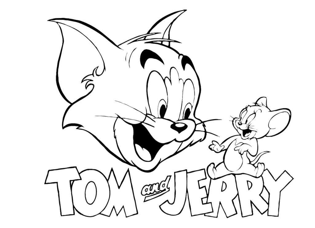 1024x742 Gorgeous Inspiration Tom And Jerry Coloring Pages 2 To Print
