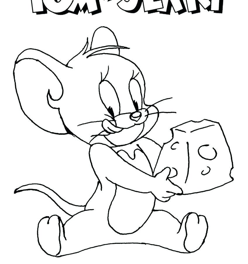 848x900 Tom Jerry Coloring Pages