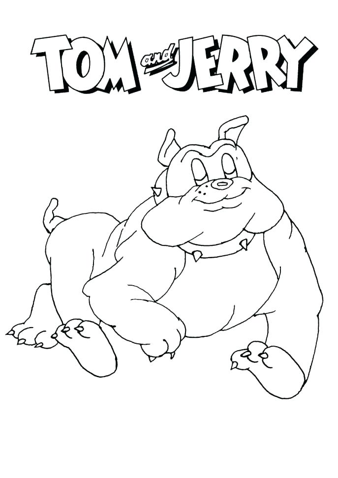 687x972 Tom And Jerry Coloring Page Tom And Being Best Friend Coloring
