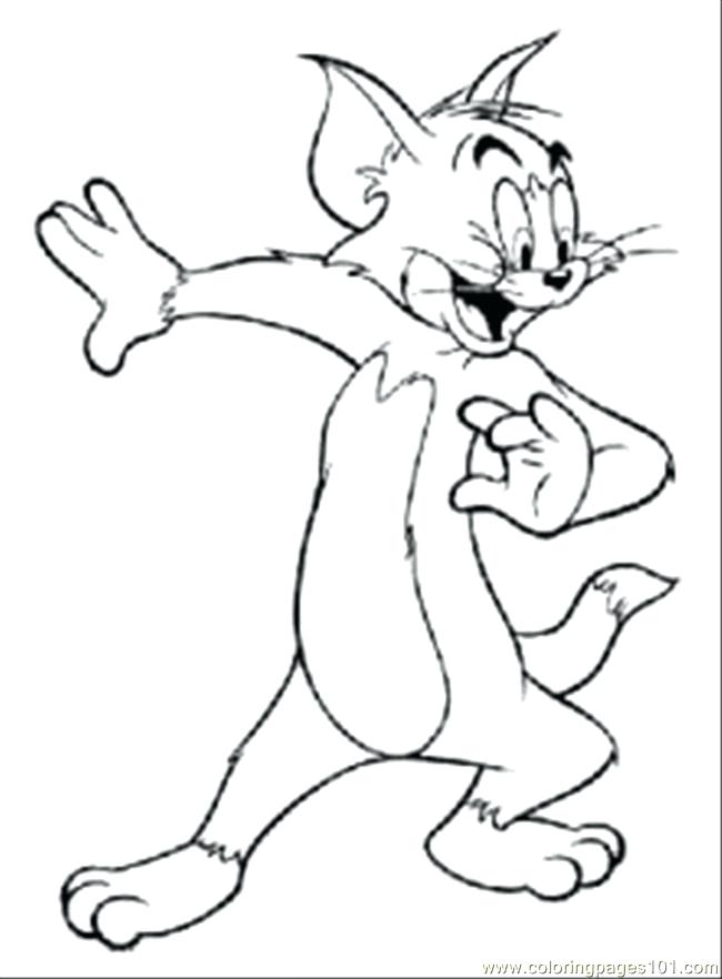 650x882 Tom Coloring Pages