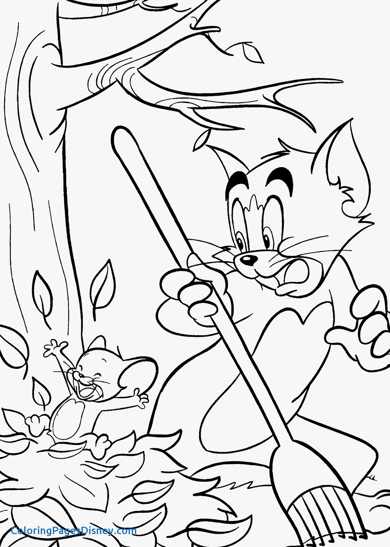 1483x2079 Tom And Jerry Coloring Pages Lovely Tom And Jerry Coloring Pages