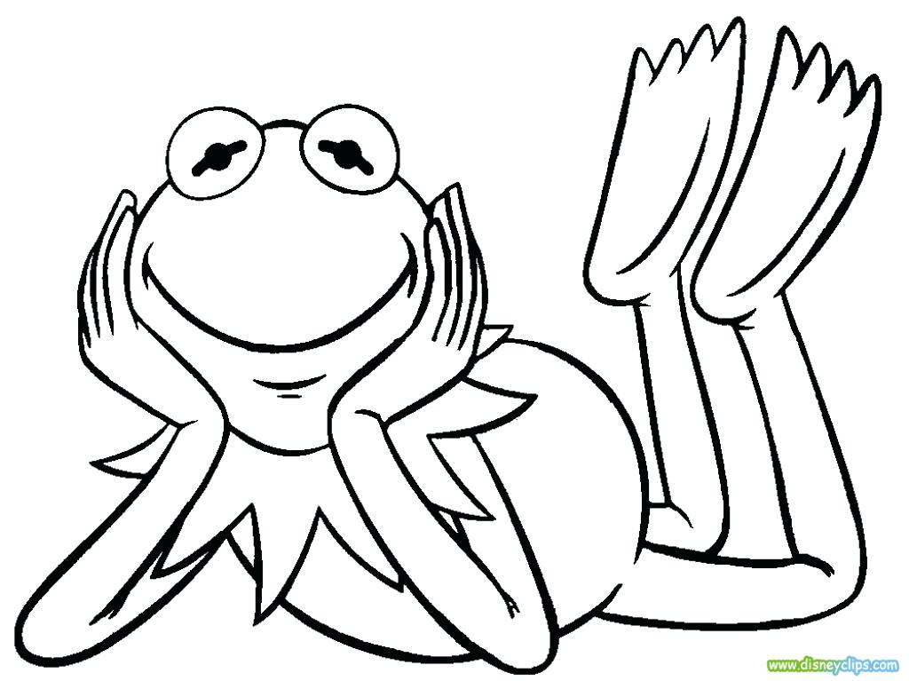 1024x767 Kermit Coloring Pages