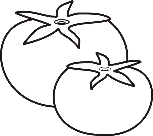640x567 Tomatoes Coloring Pages Amazing Tomato Printable Coloring Pages
