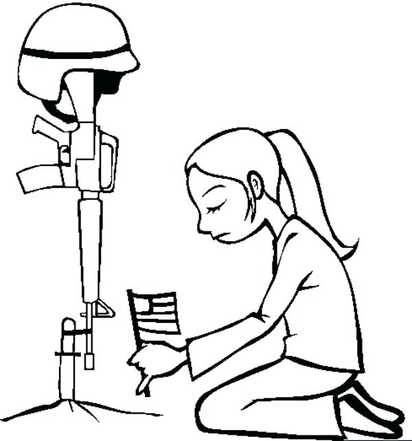 600x642 Tombstone Coloring Page Not Forgotten Remembrance Day Coloring
