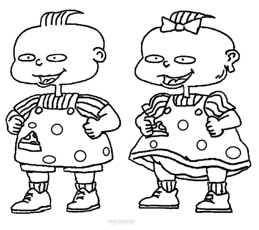 850x755 Printable Rugrats Coloring Pages For Kids Cool2bkids