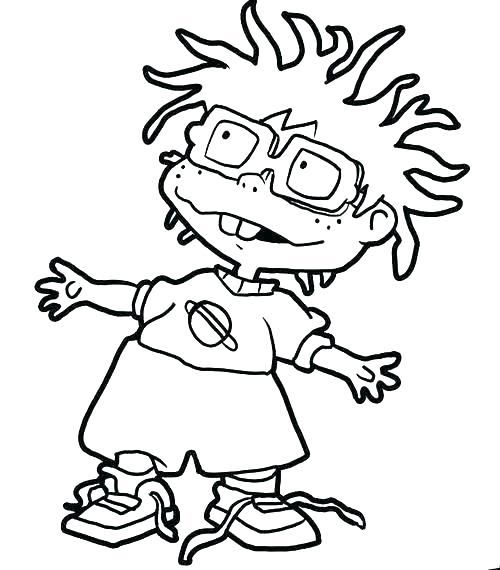 500x570 Rugrats Coloring Pages Free Printable Rugrats All Grown Up