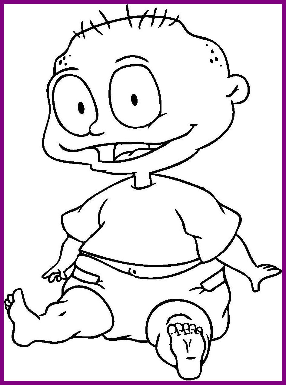 944x1269 Shocking Tommy Pickles Smile Rugrats Coloring Pages For Styles