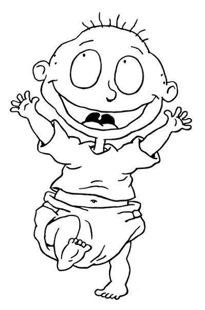399x603 Download Tommy Happy Rugrats Coloring Pages Color Pages