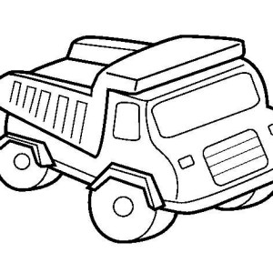 300x300 Tonka Truck Coloring Pages