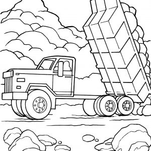 300x300 Adult Tonka Truck Coloring Pages Tonka Truck Coloring Sheets