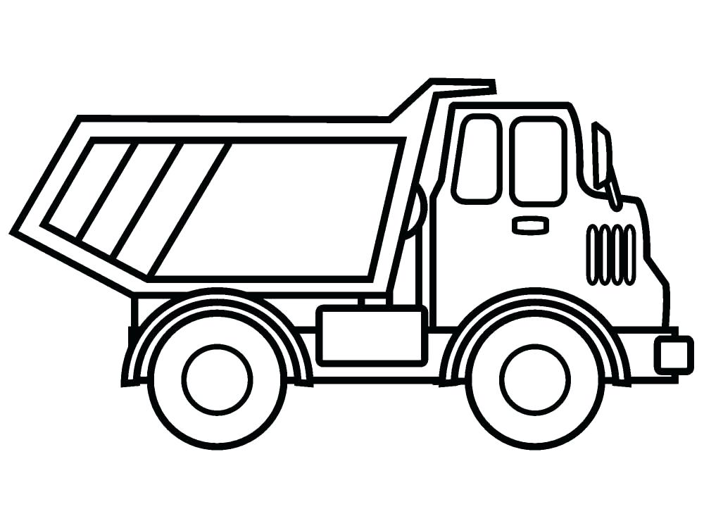 1000x750 Truck Pictures To Color With Free Printable Truck Coloring Pages