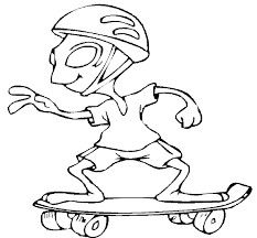 233x216 Tony Hawk Skateboarding Coloring Pages Happy Go Skateboarding