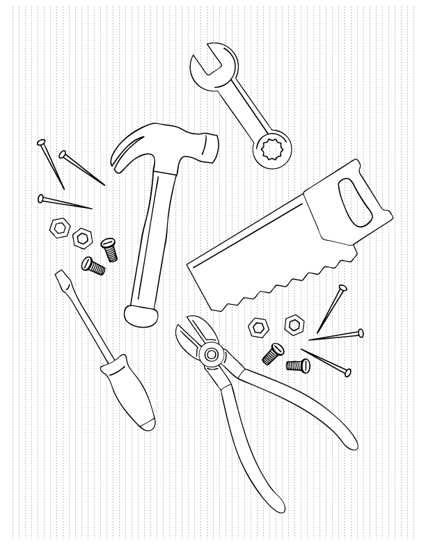 612x792 Father's Day Coloring Pages Make And Takes