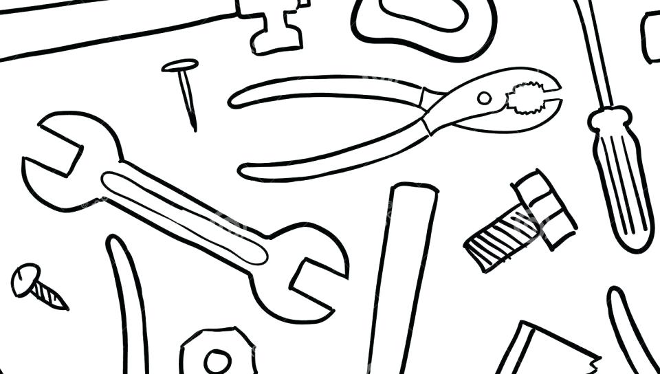 960x544 Tool Coloring Pages Tool For Kids Coloring Page High Quality Tool