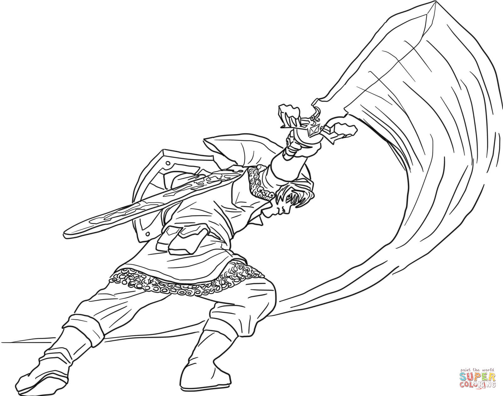 1600x1260 Link Coloring Pages Trend Toon Link Coloring Pages 63 On Fee
