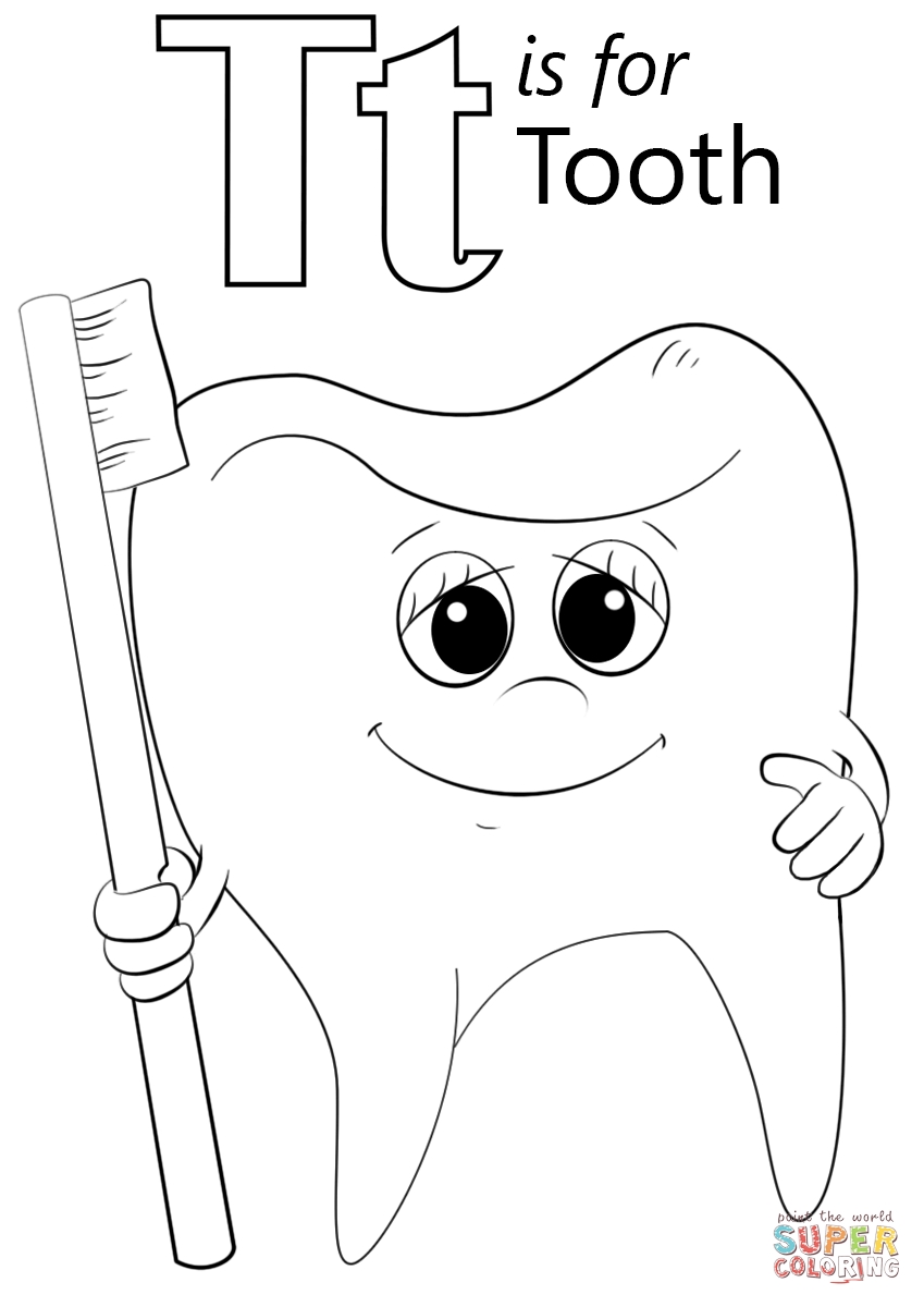 849x1200 Dental Coloring Pages Printable Unique For Kids Design Free