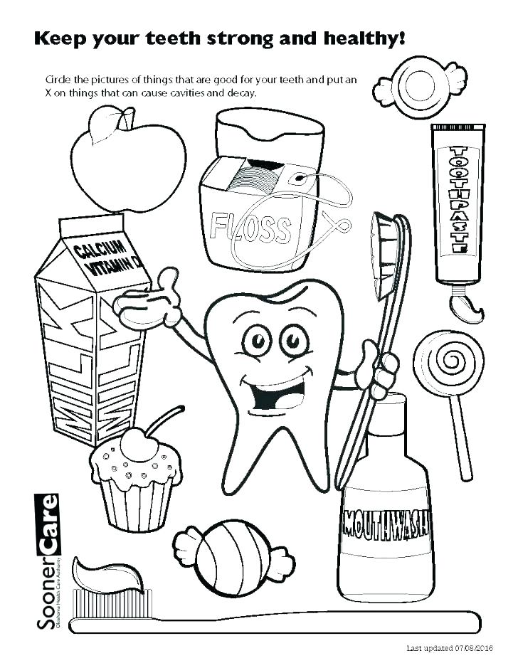 728x932 Teeth Coloring Pages Teeth Coloring Pages Teeth Coloring Sheets
