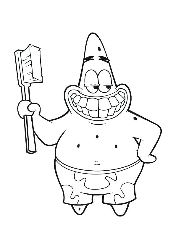 595x842 Tooth Coloring Page Happy Tooth Coloring Pages Image Of Brushing